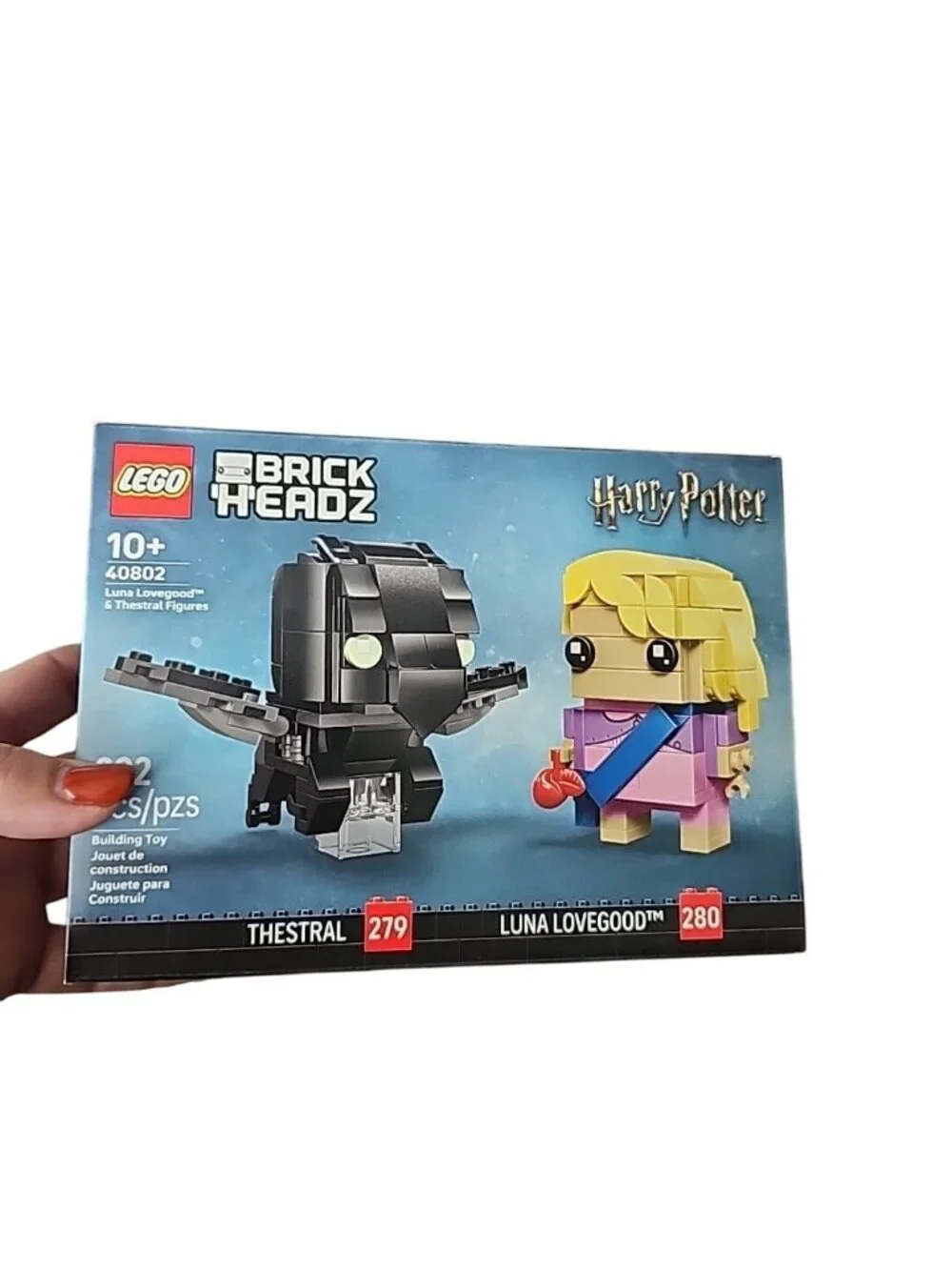 LEGO 40802 Brickheadz Harry Potter Thestral & Luna Lovegood Brand New In Hand